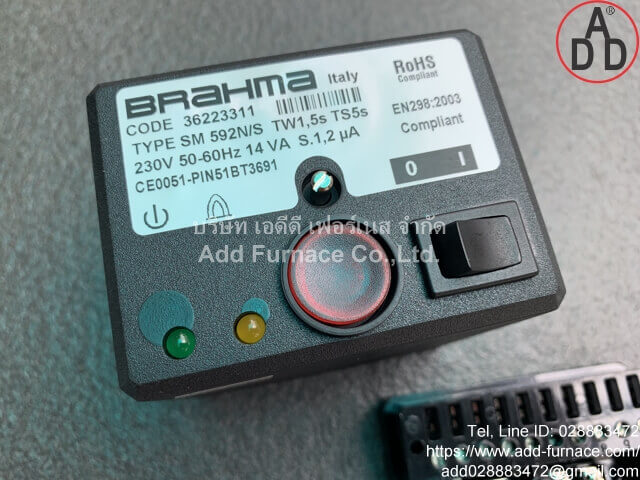 BRAHMA TYPE SM 592N/S TW1,5s TS5s (5)